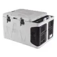 TOP-LOADING INSULATED FOOD BOX - Mod KOALA 160 - PLUGS INTO CAR CIGARETTE LIGHTER - SUITABLE FOR THE TRANSPORT OF LARGE QUANTITIES OF FRESH OR FROZEN FOOD OR NON-FOOD PRODUCTS - CAPACITY 162L - DIMENSIONS L 79 x D 110 x 65 H cm