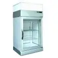 REFRIGERATED COUNTERTOP DISPLAY CABINET - MOD. TEK/94 - EXTERNAL STRUCTURE IN OXIDIZED ALUMINIUM - LOW EMISSIVITY GLASS - TEMP. °C +5/-25 - SINGLE-PHASE POWER SUPPLY - POWER W 500 - VENTILATED REFRIGERATION - REFRIGERANT GAS R507 - AUTOMATIC DEFROSTING