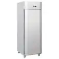 STAINLESS STEEL UPRIGHT FRIDGE - MOD MASTERCHEF 700 NX - VENTILATED - 1 DOOR - CAPACITY Lt 700 - TEMPERATURE -18°/-22°C - POWER W 250 - DIMENSIONS cm L 70 x D 82,3 x H 204,5