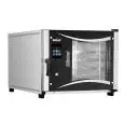 ELECTRIC CONVECTION AND STEAM OVEN WITH TOUCH SCREEN PANEL WITH ICONS - Code MISTRAL 5T M14 VISION - SUITABLE FOR BAKERY AND PASTRY - AUTOMATIC WASHING - VENTILATED - Tray oven capacity n. 5 cm 40 x 60 or 46 x 66 - Power kW 9 - Power supply 400 V 50/60 Hz