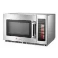 STAINLESS STEEL MICROWAVE OVEN - Mod. MO-1834 - 1 cooking level - Cooking chamber capacity of 34 liters - Output power 1,8 kW - Power 2.8 kW - 230V single-phase - CE Standard