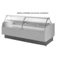 Refrigerated serve-over counter - Mod MR 9.5 VC W - Ventilated - Temperature from +2 to +5°C - Exhibition surface depth: 90 cm