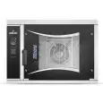 ELECTRIC CONVECTION AND STEAM OVEN WITH TOUCH SCREEN CONTROLS - Code MISTRAL 6TTR M14 - SUITABLE FOR BAKERY AND PASTRY - VENTILATED - Tray oven capacity n. 6 cm 60 x 40 or 66 x 46 - Power kW 10 - Power supply 400 V 50/60 Hz THREE-PHASE - WASHING - Dim.100