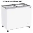 CHEST FREEZER - MOD. NEO - CLIMATE CLASS 4 - SLIDING TOP (glass top or solid top according to model selected) - TEMPERATURE -15°/-23°C