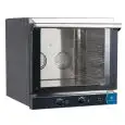 ELECTRIC CONVECTION OVEN - SUITABLE FOR GASTRONOMY - MOD. K 4 MEC GN - BOTTOM-HINGED DOOR - SINGLE PHASE SUPPLY 230V/1/50Hz - POWER kW 3,35 - CAPACITY N. 4 TRAYS/RACKS GN 1/1 cm 53 x 32,5 - DIMENSIONS Cm L 68,6 x D 66 X h 58