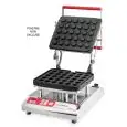TART SHELL MACHINE - SINGLE - MOD. NEW COOKMATIC PAV - SUITABLE FOR PASTRY - FOR TART SHELLS UP TO 22mm DEEP - Single phase V 220-240/1/50Hz - Power W 3200 - DIM. Cm L 44 x D 53 X h 42 - CE approved