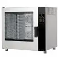 Gas convection and steam combination oven for gastronomy, bakery, and pastry 7 trays Allforfood NMTG7L