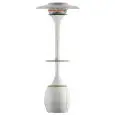 Misting fan and patio heater Idrobase - Mod OASI 60 - Mist cooling system - Resistance heater - Base support - Height 215 cm