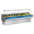 Neutral food counter (without unit and without evaporator) - Mod PATAGONIA NEU - Display surface depth: 74 cm