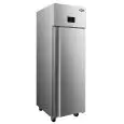 UPRIGHT FREEZER - STAINLESS STEEL - Mod PBF40FS - ENERGY CLASS B - VENTILATED - GASTRONORM 2/1 (cm 65x53) - CAPACITY LT 552 - N 1 DOOR - TEMPERATURE -17°/-22°C - Dim cm L 71,4 x D 83 x h 206,5