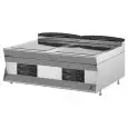 ELECTRIC BOILING TOP - Mod 7ULEF2 -  N 4 induction plates - Dimensions cm L 80 x D 70 x H 28