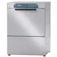 COMMERCIAL ELECTRONIC STAINLESS STEEL DISHWASHER - MOD. PL54E - SINGLE PHASE SUPPLY - ELECTRONIC CONTROL SYSTEM - CLEARANCE MAX HEIGHT cm 31 - SQUARE RACK Cm 50x50 - CYCLE (sec) 90/120/150/180 - ADJUSTABLE DETERGENT AND RINSE AID DOSER - INTEGRAL WATER SO