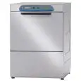 COMMERCIAL ELECTRONIC STAINLESS STEEL DISHWASHER - MOD. PL56E - THREE PHASE SUPPLY - ELECTRONIC CONTROL SYSTEM - CLEARANCE MAX HEIGHT cm 31 - SQUARE RACK Cm 50x50 - CYCLE (sec) 90/120/150/180 - ADJUSTABLE DETERGENT AND RINSE AID DOSER - INTEGRAL WATER SOF