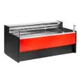 Refrigerated food counter - Mod PORTHOS - Ventilated without cool storage - Temperature °C +0/+4 - Display surface depth: 86 cm