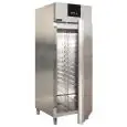 UPRIGHT FRIDGE - AISI 304 STAINLESS STEEL - FOR PASTRY - VENTILATED COOLING - Mod PXF990TN - CAPACITY Lt 852 - N 1 DOOR - TEMPERATURE +2º/+8ºC - Dim cm L 74 x D 104,65 x h 210