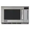 DIGITAL MICROWAVE OVEN - Stainless steel - Mod. R25AT - Fixed ceramic plate - Quick defrost function - Cooking chamber capacity lt. 20 - Power output W 2100 - Power supply 230V single phase - CE standard