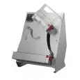 PIZZA DOUGH SHEETER - PIZZA ROLLING MACHINE - 2 SETS OF ROLLERS (top rollers inclined) - Mod. TO 32 C - Roller length cm 31 - Power hp 0,50 - Single phase 230 V - CE approved