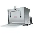 BISCUIT ROLLER - MOD. ROLLER BISCUIT - Stainless steel construction - MECHANICAL - ROLLS ALL TYPES OF BISCUITS OR SIMILAR EXTREMELY QUICKLY - Dimensions cm L 47 x D 40 x 32 h - CE approved