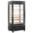 Refrigerated wine display - Mod RV 604BL - Capacity n 120 bottles - Temperature +0/+20 °C - Ventilated - Dimensions cm L 90 x D 65 x H 190