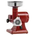 COMMERCIAL COUNTERTOP MEAT MINCER - MOD. TRCA R8I - RETRO STYLE - PRODUCTION PER HOUR Kg 15 - SUPPLY 230/50Hz SINGLE PHASE - DIMENSIONS Cm 26 X 27 X 36 - CE STANDARDS