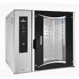ELECTRIC STEAM CONVECTION OVEN WITH ROTATING RACK ON FIXED AXIS AND DIGITAL CONTROLS - Cod. ROTORBAKE/E2 - SUITABLE FOR PÂTISSERIE AND BAKERY - CAPACITY: n. 10 cm 40x60, 46x66 or 50x70 baking trays - Power Kw 16 - 3 PHASE 400 V 50/60 Hz - Exterior dimensi