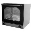 ELECTRIC CONVECTION OVEN - Mod. S 1 - Suitable for gastronomy, bakery and patisserie - Stainless steel interior and exterior - Capacity n. 4 aluminium trays cm 44x31,5 - Power W 2670 - Single phase - Dimensions cm L 59,5 x D 57 x 57h - EC standards