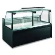 Refrigerated serve-over counter - Mod AMAS L - Ventilated cooling - Temperature range °C +0/+10 - Display deck depth: 72 cm
