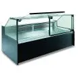 Refrigerated serve-over counter - Mod AMAS XL - Ventilated cooling - Temperature range °C +0/+10 - Display deck depth: 90 cm