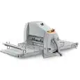 ECO MANUAL PATISSERIE DOUGH SHEETER - COUNTERTOP VERSION - MOD. SFBE500/71 - WORKTOPS cm 71 - ROLLERS cm 49,6 - CE APPROVED