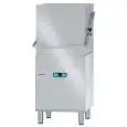 COMMERCIAL ELECTRONIC STAINLESS STEEL DOOR-TYPE DISHWASHER - MOD. SM110E - THREE PHASE SUPPLY - ELECTRONIC CONTROL SYSTEM - CLEARANCE MAX HEIGHT cm 39 - RACK cm 50x50 - CYCLE (sec) 60/90/120/240 - ADJUSTABLE DETERGENT AND RINSE AID DOSER - ACQUATECH RINSI
