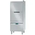 ELECTRONIC STAINLESS STEEL POT AND PAN WASHER - MOD. SM981E - THREE PHASE SUPPLY - ELECTRONIC CONTROL SYSTEM - CLEARANCE MAX HEIGHT cm 84 - RACK cm 60x67 - CYCLE (sec) 120/240/360/540 - ADJUSTABLE DETERGENT AND RINSE AID DOSER - ACQUATECH RINSING SYSTEM -