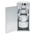 PLATE WARMER 1 HINGED DOOR - Mod SPA60 - Single-phase 230V - Power consumption 750 W - Dimensions cm L 39,6 x D 40,2 x 86,5 H - CE standard