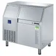CRUSHED ICE MACHINE - Mod SPH 120 - ICE BIN CAPACITY Kg 55 - PRODUCTION UP TO AIR kg 120/24 h - PRODUCTION UP TO WATER kg 120/24 h - Dimensions cm L 92 x D 59,4 x H 77,8/88