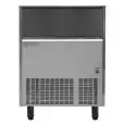 FULL CUBE ICE MACHINE - SPRAY SYSTEM - Cod. SS 135 - CUBE TYPE: M/L - CUBE: gr 22/40 - AIR-COOLED VERSION PRODUCES UP TO 134 kg/24h - WATER-COOLED VERSION PRODUCES UP TO 136 kg/24h - Dim. cm L 93 x D 56,5 x H 91,5 - CE approved