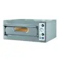 ELECTRIC PIZZA OVEN - Mod. FEP 4 - Single deck oven - Firebrick oven base - Chamber dimensions cm L 66 x D 66 x h 14 - N. Pizzas 4 (Ø cm 33) - Power 5 Kw - EC standards