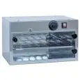 ELECTRIC COUNTERTOP EGG STERILIZER - ULTRAVIOLET RAYS - MOD. TUZ46 - CAPACITY 35 EGGS - IRRADIATION POWER: N° 1 LAMP TUV/C W 16 - SUPPLY 220/240V SINGLE PHASE 50Hz - DIMENSIONS cm L 42 x D 30 x h 25,5 - EC STANDARDS