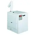 SIEVE Mod. SF100 - Fitted on castors with lock - Sifts Kg 100 flour in 5 minutes - Supply 400V 50/60Hz THREE PHASE - Power W 373 - Dimensions cm L 100 x D 70 x 136 H - EC standards