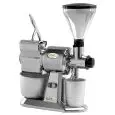 COFFEE PEPPER GRINDER AND CHEESE GRATER - MOD. MCMPGR CGM - PRODUCTION PER HOUR COFFEE/CHEESE Kg 10/50 - SUPPLY V 230/50-60Hz SINGLE PHASE - POWER Kw 0,75 (0,1 Hp) - DIMENSIONS Cm 26 x 50 x 65 - CE STANDARDS