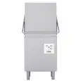 MECHANICAL STAINLESS STEEL DISHWASHER - MOD U110N - THREE-PHASE POWER SUPPLY - MAXIMUM CLEARANCE HEIGHT cm 43 - SQUARE BASKET 50x50 cm - CYCLE (sec) 90/120 - Dimensions L 64 x D 74 x 150 H