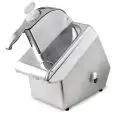 VEGETABLE SLICER - Mod. Master 400 - Removable hinged lid  - Production 200kg/h - Steel construction - Power W 370 - Three phase - Made in Italy