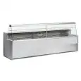Refrigerated food counter - Mod TIBET VD - Static - Temperature °C +4/+6 - Display surface depth: 52 cm
