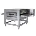 GAS TUNNEL OVEN FOR PIZZA - MOD. VPG65 - Ventilated - Made of stainless steel - Chamber dimensions cm L 65 x D 100 x H 10 - Power 19.50 kW - CE Standard