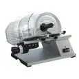 GRAVITY SLICER mod.TOP 275 - EC standards - RoHS - Non-stick chromed steel blade with special grooves Ø 275 - Useful cut mm 215 x 175 - Blade sharpener included