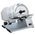 GRAVITY SLICER mod.TOP 300 - EC standards - RoHS - Non-stick chromed steel blade with special grooves Ø 300 - Useful cut mm 260 x 205 - Fixed blade sharpener