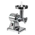COMMERCIAL MEAT MINCER 12/B - Stainless steel mincing set - Power 1 - 750W 230V Single-phase - Production per hour Kg/h 100-160