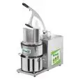 VEGETABLE SLICER - Mod TV4000 TRF - AISI 304 stainless steel structure - 5 discs included - Three-phase power supply 230-400V/3/50Hz - Power 370W - Dimensions cm L 28 x D 63 x H 55