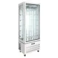 Vertical refrigerated display in ventilated steel with positive temperature and 340 L capacity Klimaitalia VICTORIA 65 NFP WHITE
