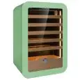 Wine display cooler with capacity Lt 126 and temperature +2 to +20 °C Klimaitalia VINARIUS 40 GREEN