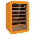 Wine display cooler with capacity Lt 126 and temperature +2 to +20 °C Klimaitalia VINARIUS 40 ORANGE