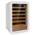Wine display cooler with capacity Lt 126 and temperature +2 to +20 °C Klimaitalia VINARIUS 40 WHITE